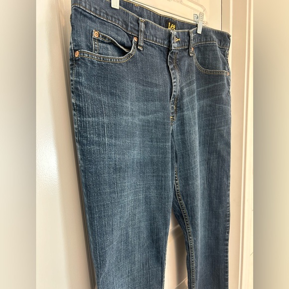 Men’s Lee Dark Wash Jeans - Picture 2 of 6